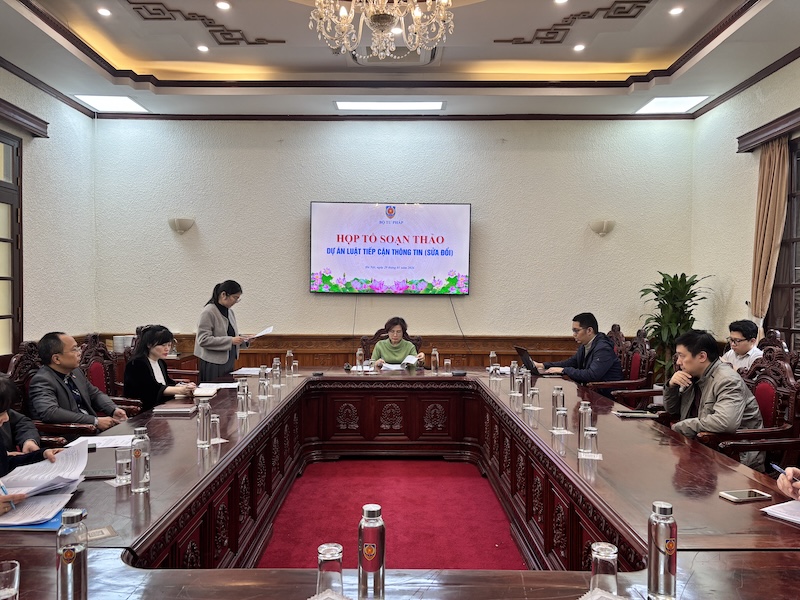 Dự án Luật Tiếp cận thông tin (sửa đổi):  Mở rộng quyền tiếp cận, đáp ứng yêu cầu chuyển đổi số và bao trùm xã hội